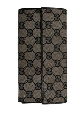 Gucci Black and Tan Wallet